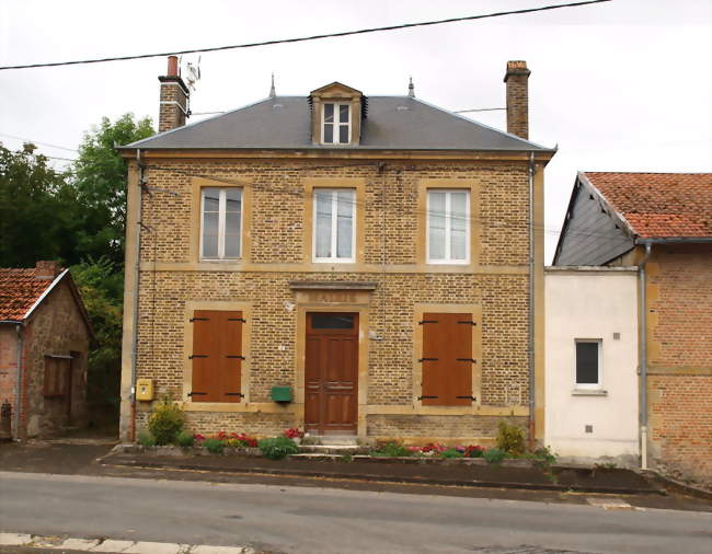 La mairie - Vaux-lès-Mouron (08250) - Ardennes