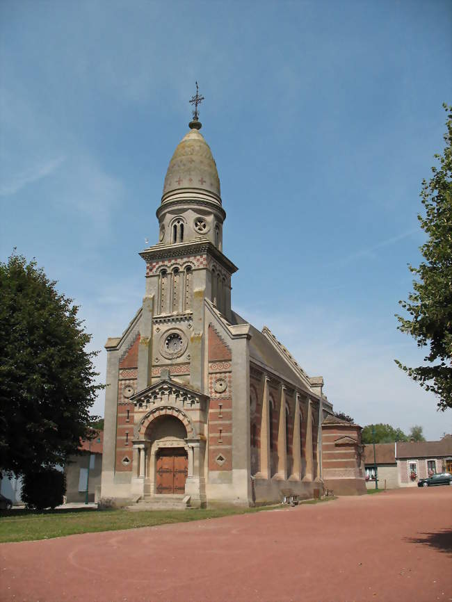 L'église Saint-Vaast - Cardonnette (80260) - Somme