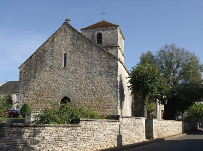 L'église Saint-Martin - Brux (86510) - Vienne