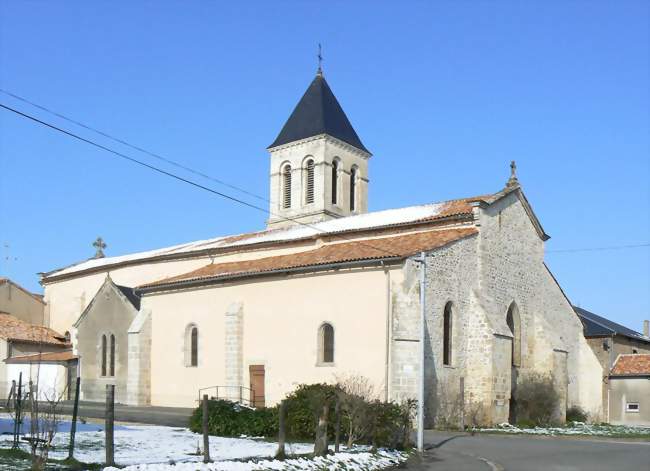 L'église - Champagné-Saint-Hilaire (86160) - Vienne