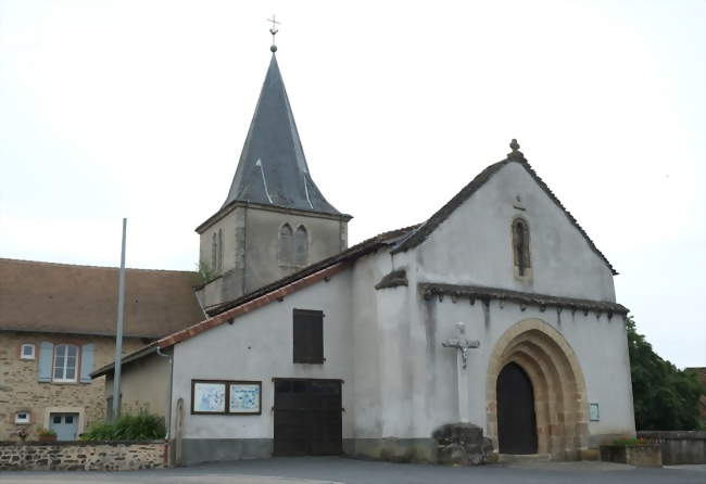L'église - Glanges (87380) - Haute-Vienne