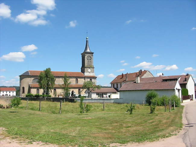 Le centre du hameau de La Baffe - La Baffe (88460) - Vosges