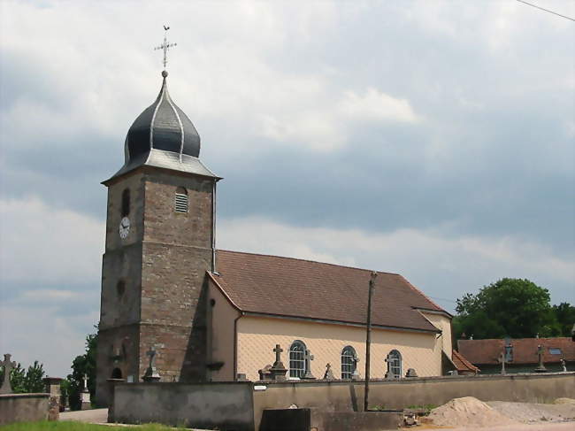 L'église paroissiale Sainte-Menne - La Chapelle-devant-Bruyères (88600) - Vosges