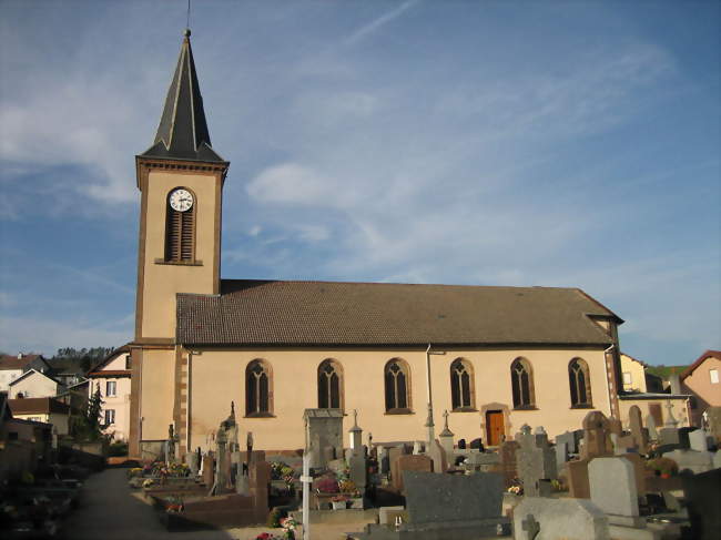 L'église Sainte-Libaire - Lépanges-sur-Vologne (88600) - Vosges