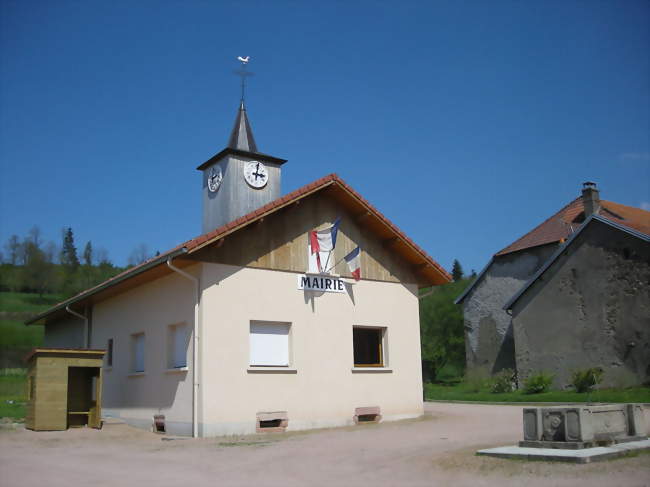 L'église-mairie - Lesseux (88490) - Vosges
