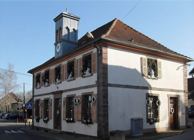 La mairie - Denney (90160) - Territoire de Belfort