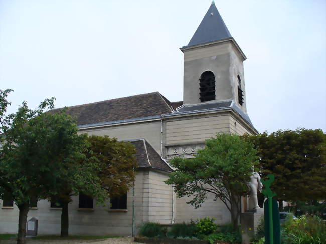 L'église Saint-Germain-l'Auxerrois, due à Alexandre-Théodore Brongniart - Romainville (93230) - Seine-Saint-Denis