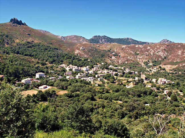 Vue du village - Feliceto (20225) - Haute-Corse