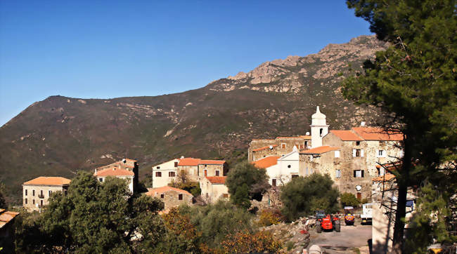 Vue du village - Urtaca (20218) - Haute-Corse