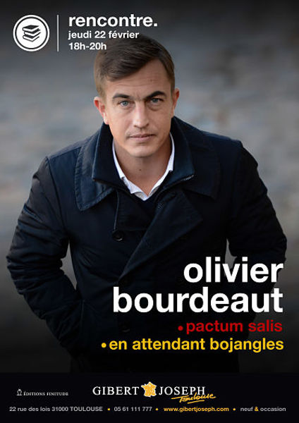  Rencontre : Olivier Bourdeaut chez Gibert Joseph