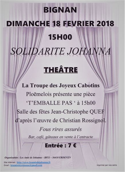 Théâtre Solidarité Johanna