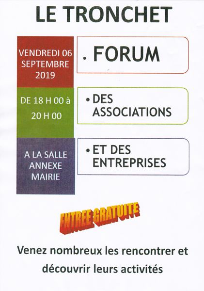 Forum des associations et entreprises