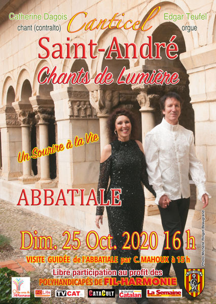 Concert solidaire et généreux à l’Abbatiale de Saint-André Les « Chants de Lumière » de Canticel : un sourire à la vie