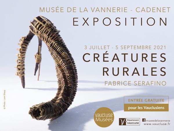Nuit des musées : Visite guidée de l’exposition Créatures rurales au Musée de la Vannerie