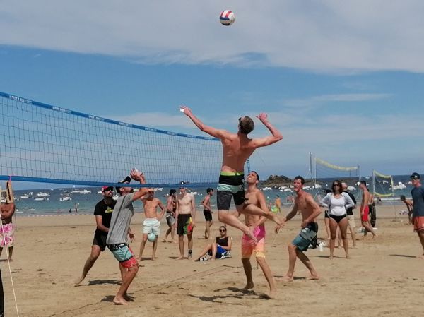 Tournoi de beach volley de Saint Lunaire
