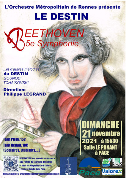 Concert de l'Orchestre Métropolitain de Rennes : LE DESTIN