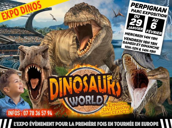 Exposition dinosaure world