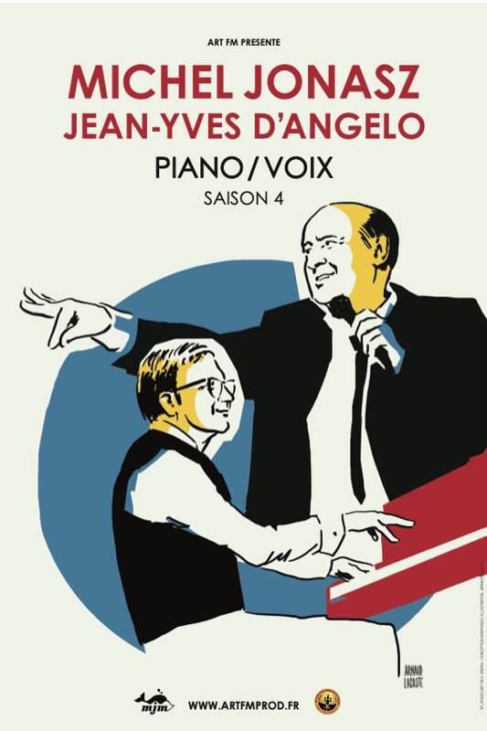 Michel Jonasz et Jean-Yves d'Angelo en piano/voix