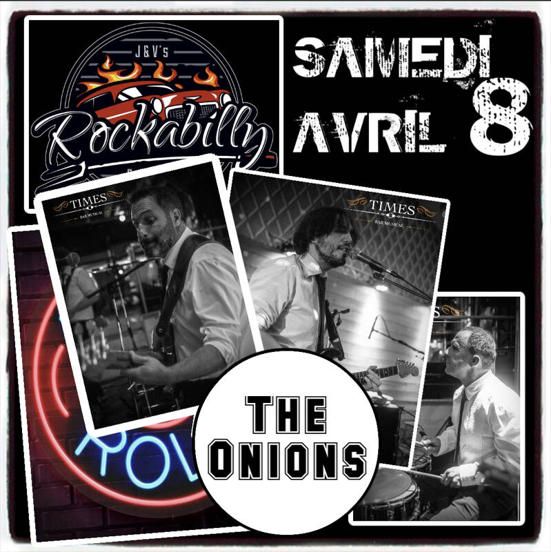 Concert live The Onions au Times a Idron