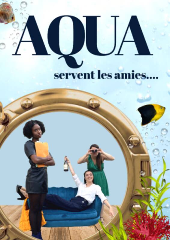 Aqua servent les amis