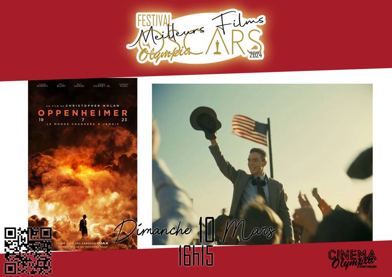 Oppenheimer - Catégorie Meilleur film aux Oscars