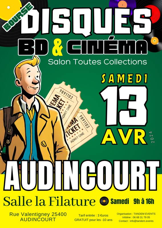 Bourse disques Bd Ciné de Audincourt