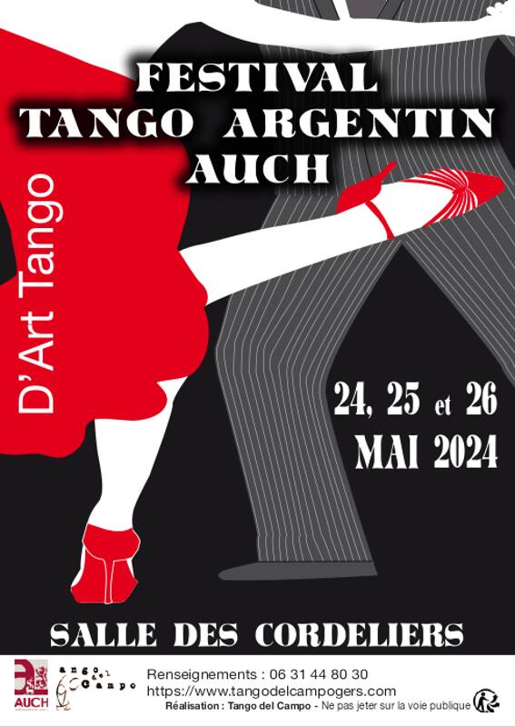 Festival de Tango Argentin d'Auch 24 au 26 mai 2024