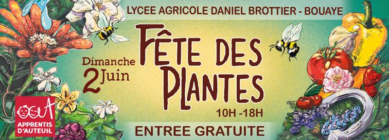 Fête des plantes - Apprentis d'Auteuil - lycée agricole de Bouaye