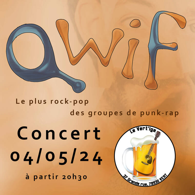 Concert de Qwif au Vert'ige
