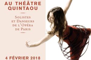 3e étage au théâtre Quintaou d'Anglet - Solistes et danseurs de l'Opéra de Paris