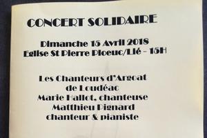 photo CONCERT SOLIDAIRE