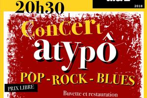 CONCERT Atypô Pop rock blues