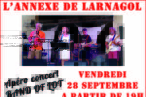 photo Apéro concert avec Band of the LOT