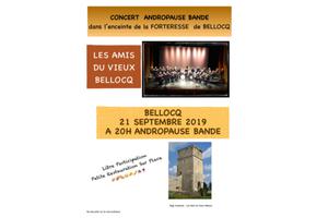 Concert ANDROPAUSE BANDE au château de Bellocq