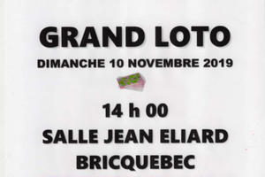 Grand loto à Bricquebec le 10 novembre