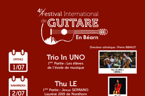 Festival International de Guitare en Béarn et Concours & Masterclasses 2020