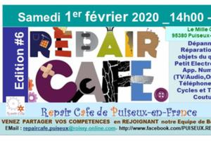 REPAIR CAFE PUISEUX-EN-FRANCE  Ed #6 01//02/20