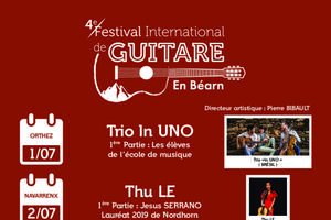 Concours & Masterclasses Festival International de guitare en Béarn 2020