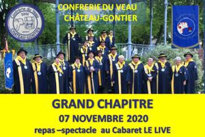 CONFRERIE DU VEAU de Château-Gontier GRAND CHAPÎTRE 2020  