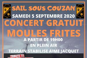 SOIREE MOULES FRITES CONCERT GEANT