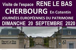 Journées Européennes du patrimoine  DIMANCHE 20 SEPTEMBRE 2020  CHERBOURG En Cotentin