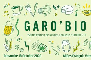 Foire Garo'Bio - dimanche 18 octobre 2020