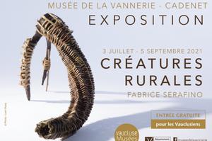 photo Nuit des musées : Visite guidée de l’exposition Créatures rurales au Musée de la Vannerie