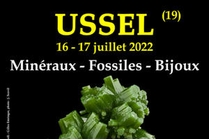 1er SALON MINERAUX FOSSILES BIJOUX de USSEL - CORREZE - NOUVELLE-AQUITAINE - FRANCE