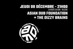 Asian Dub Foundation + The Dizzy Brains en concert à L'Ampli (Billère, 64) 