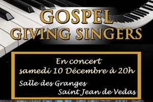 Concert de Noel Gospel Giving Singers