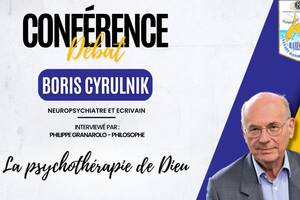 Boris Cyrulnik : conférence-débat sur la psychothérapie de Dieu