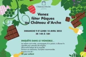 Pâques au Château d’Arche, venez partager un moment de convivialité en famille ou en amis!