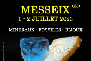 1ère EXPOSITION / VENTE Minéraux Fossiles BIjoux de MESSEIX (Puy-de-Dôme)
