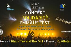 Concert Solidarité Emmaüs'Fest